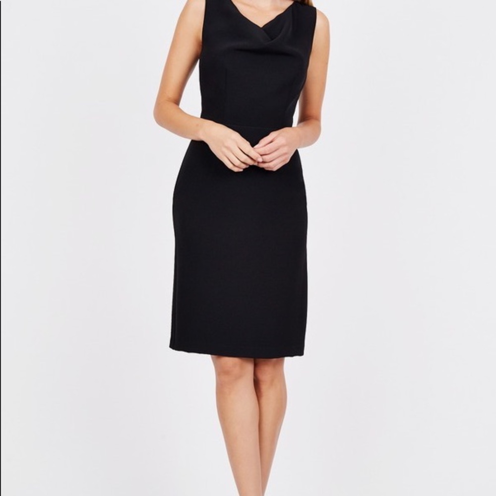 Cowl neck dress